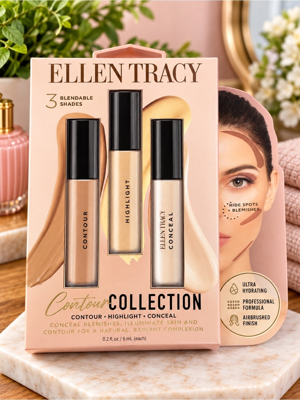 Ellen Tracy Contour Collection - Beige, Gold, Light Beige